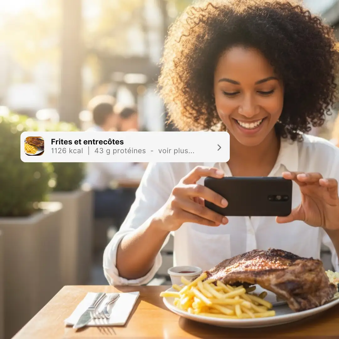 Scanner calories : exemple de portions huile, féculents et sauce responsables d’un surplus calorique